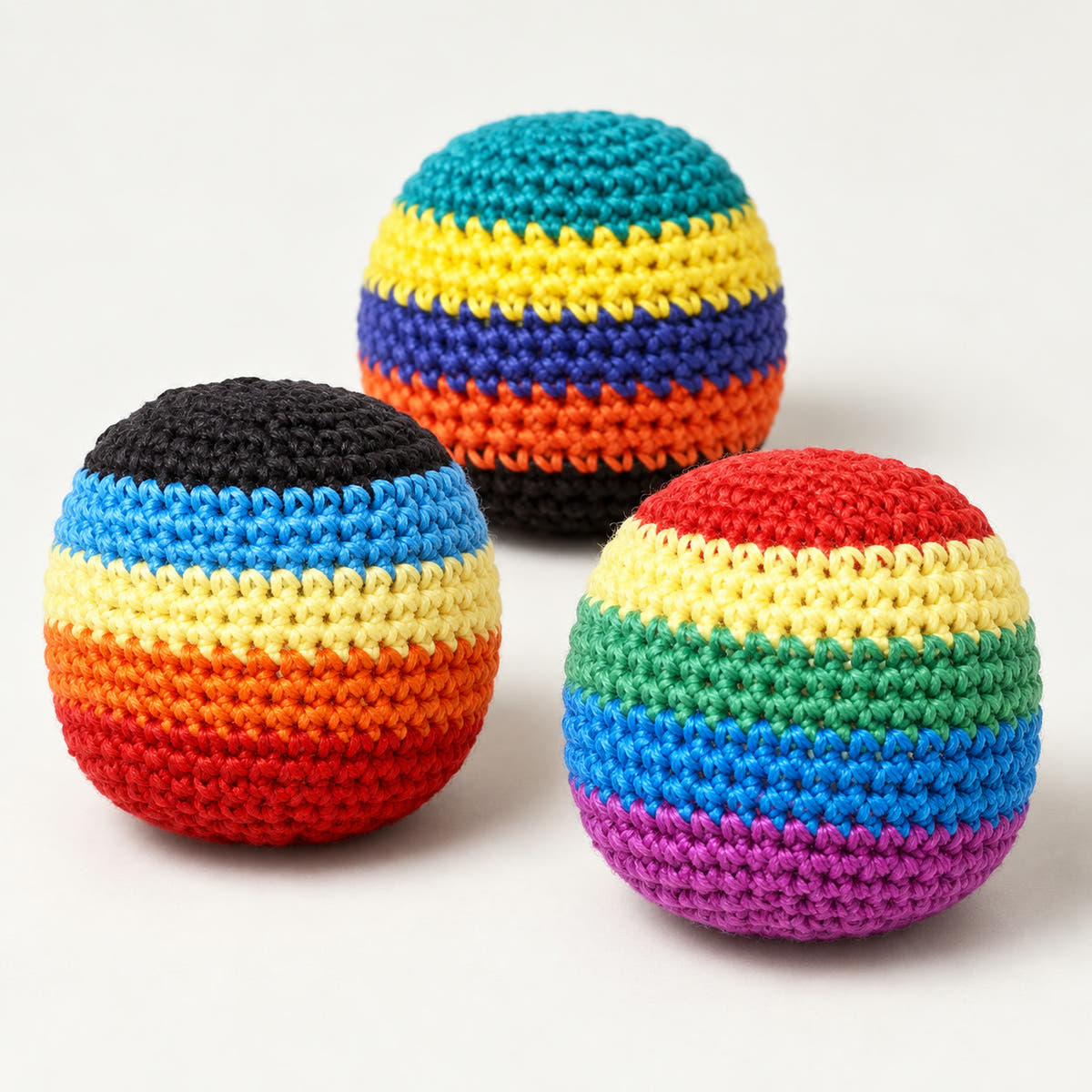 Handmade Crochet Footbag